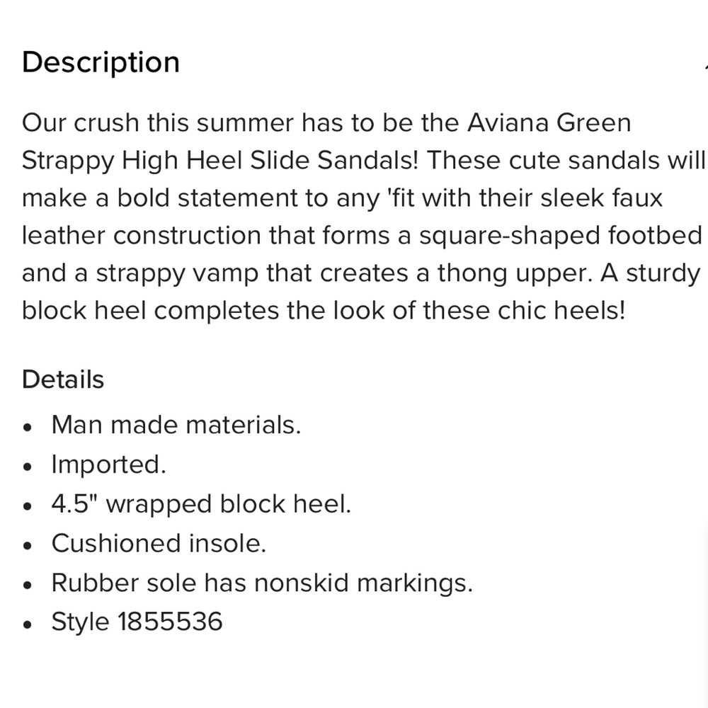 Aviana Green Strappy High Heel Slide Sandals 9 - Picture 5 of 5
